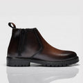 LEATHER COMMANDO CHELSEA